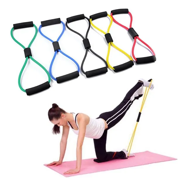 Banda Elástica 8 Pilates Fitness Entrenamiento - Sportex
