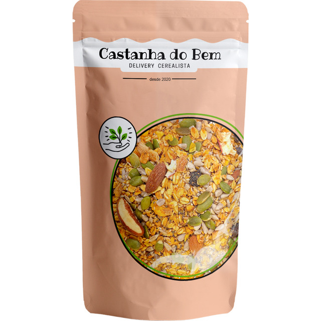 Granola Zero Açúcar Sementes 1kg - Frutas E Castanhas Granola Zero Açúcar Sementes 1kg - Frutas E Castanhas