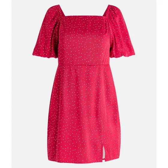 Vestido Corto De Dama En Viscosa
