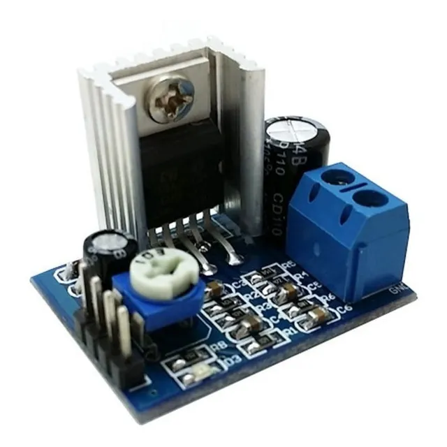 Modulo Amplificador Audio Mono 18w Clase Ab  6 A 12v Tda2030