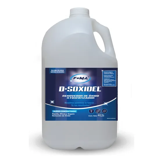Removedor De Oxido D-soxidel 4lts ( Quita Oxido )