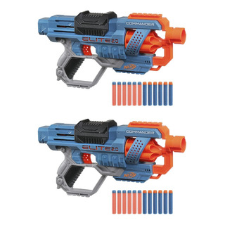 Lanzador Blaster De Juguete Nerf 2 Lanzadores 24 Dardos Lanzador Blaster De Juguete Nerf 2 Lanzadores 24 Dardos