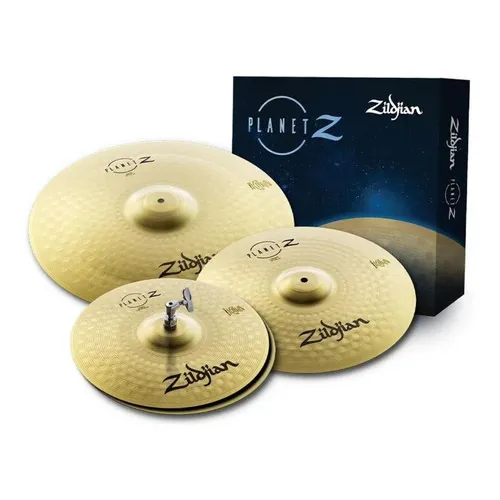Kit de baterías Zildjian ZP4pk para 14 Hh 16 Crash Ride 20, 3 platillos