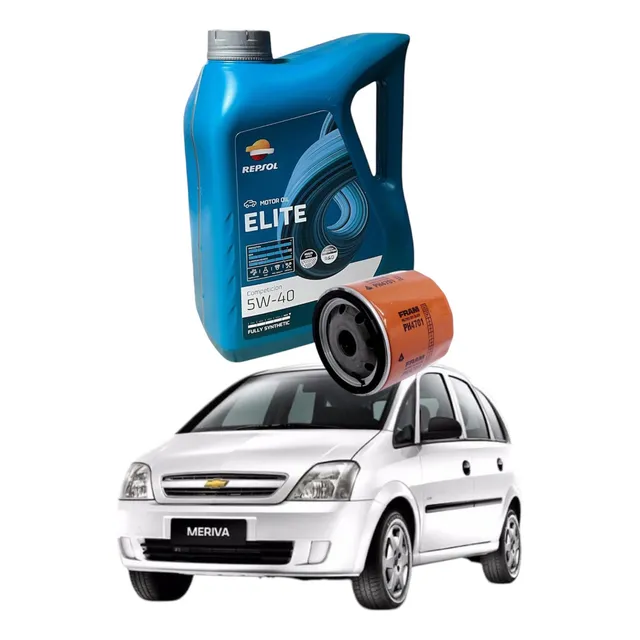 Aceite + Filtro Chevrolet Meriva 1.8 Nafta