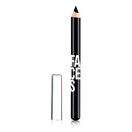 Mini Lapiz Delineador Ojos Super Negro Faces Natura - Lvdm