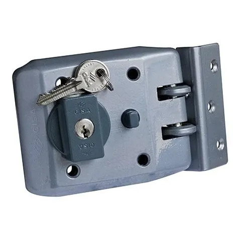 Cerradura Cilindro Fijo Diente Perro Cisa Cod: 3525290