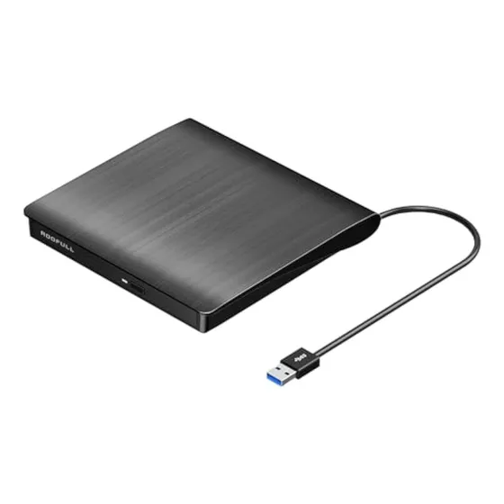 Roofull Unidad Externa De Cd Y Dvd Usb 3.0