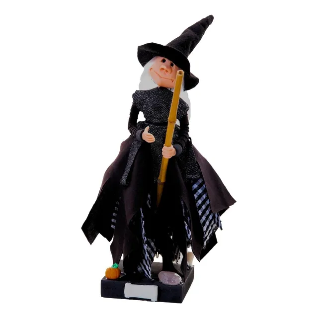 Boneca Bruxa Do Amor Com Incensário Vassoura Decoração Wicca