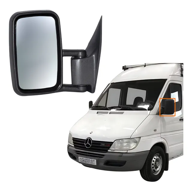 Espelho Retrovisor Esq. Manual Sprinter  310/ 312/ 313/ Cdi