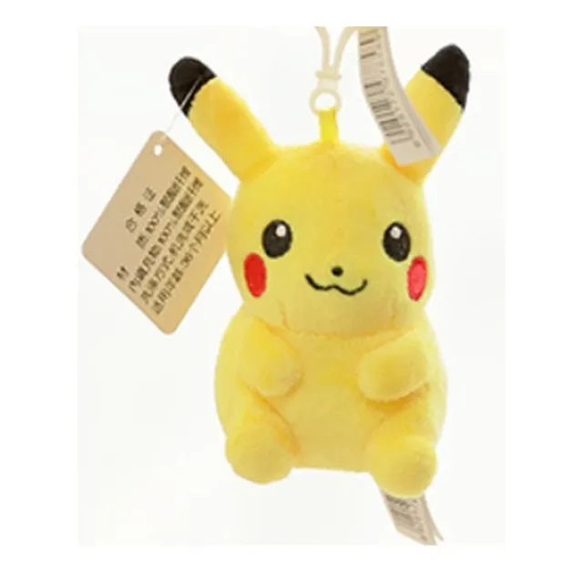Peluche Llavero Pokémon Pikachu 12 Cm Takara Tomy Original