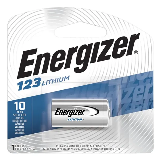 Pilas Litio 3v 123a Energizer