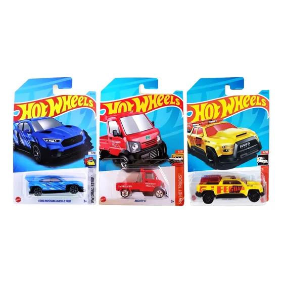 Genial Set Especial 3 Pack Hot Wheels Carritos De Coleccion