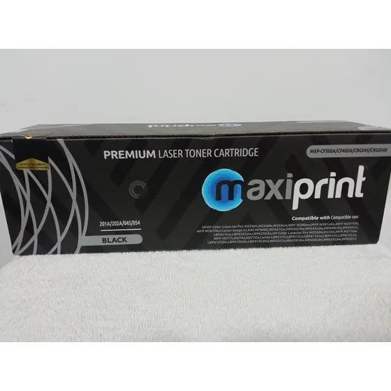 Toner Maxiprint Compatible Hp Cf500a/201a/202a/crg054k Negro