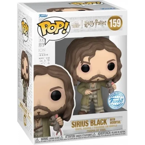 Funko Pop #159 Sirius Black con cola de gusano (Harry Potter)