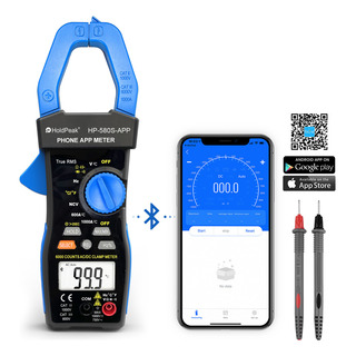 Multímetro Holdpeak Con Pinza Bluetooth Ac/dc De 6000 Conteo Multímetro Digital Multímetro Holdpeak Con Pinza Bluetooth Ac/dc De 6000 Conteo Multímetro Digital