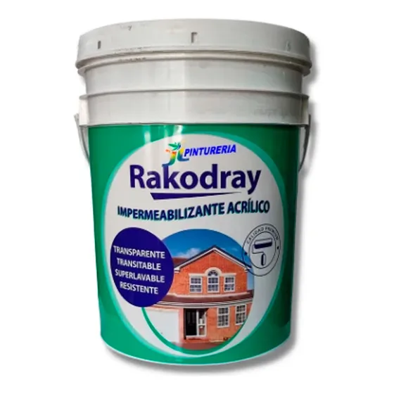 Impermeabilizante Rakodray Ladrillos Transparente 20 Lts
