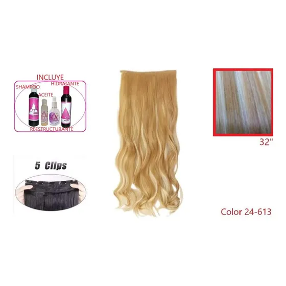 Peluca, Extensiones, Cortina Cabello Natural Extra Largas .