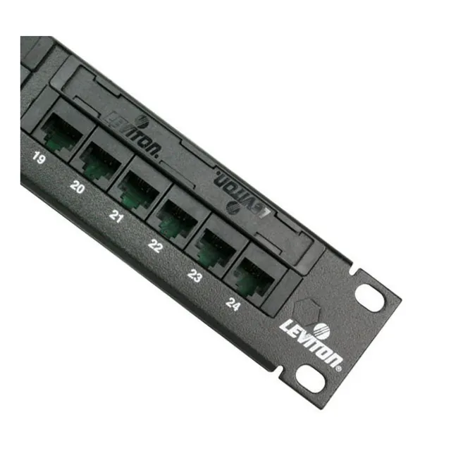 Patch Panel Parcheo Categoría 6 24 Puertos 69586-u24 Leviton