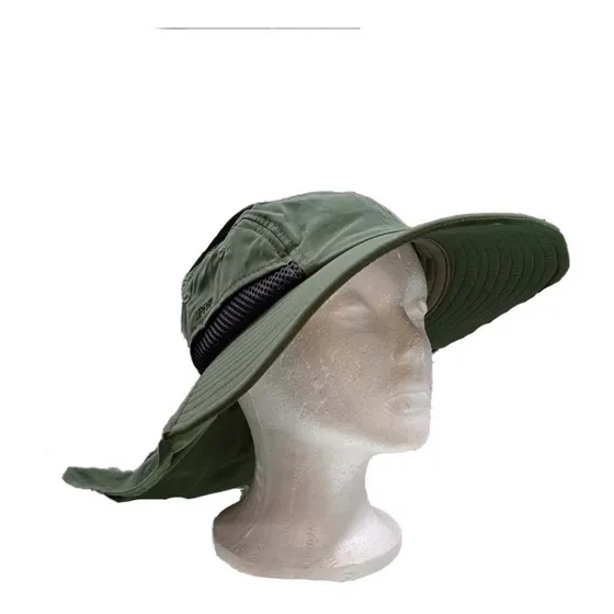 Gorro Sombrero Con Cubrenuca Y Filtro Uv +50