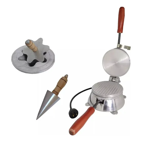 Maquina Para Hacer Obleas 16cm Con Troquel  