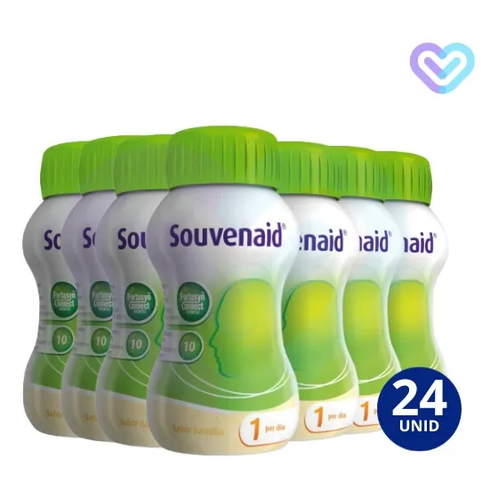 Souvenaid 125ml pack 24 unidades baunilha danone
