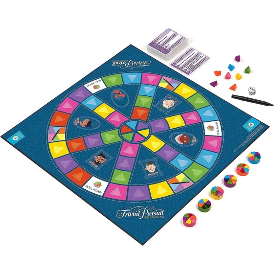 Joy For All Games Trivial Pursuit Generations Trivia Crea Y