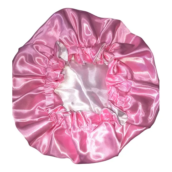 Gorros De Saten Reversibles Antifriz Cuidado Para El Cabello
