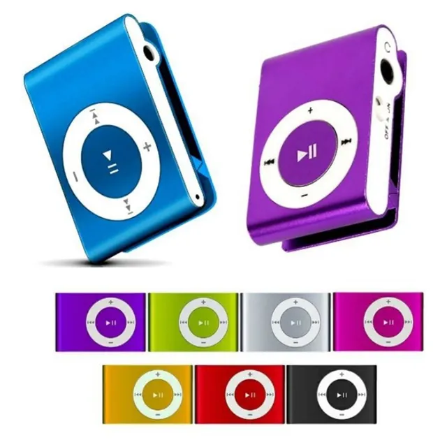  Reproductor Mp3 De Musica  Con Cable Usb Audifanos