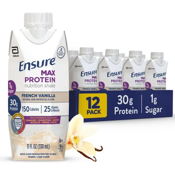 Suplemento Pack 12 Unidades Protein Ensure Batido Nutritivo