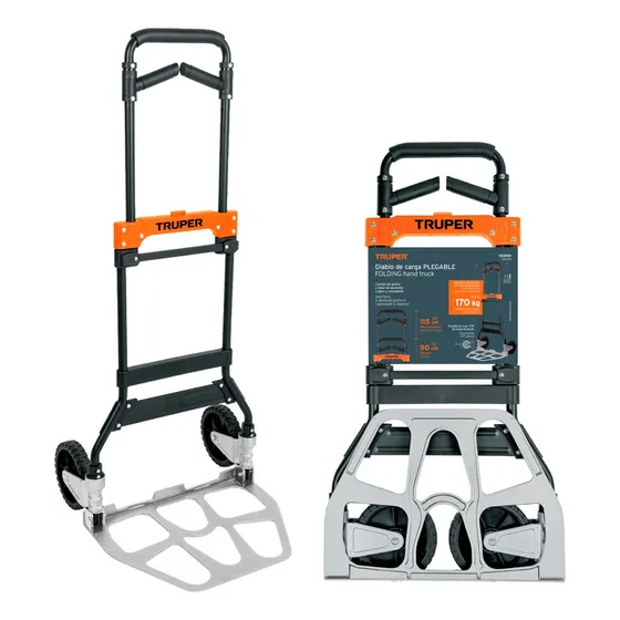 Diablo De Carga, Plegable, Abatible, 170 Kg, Truper 103199