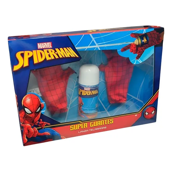 Guantes Spiderman Con Lanza Telaraña Accesorio De Disfraz