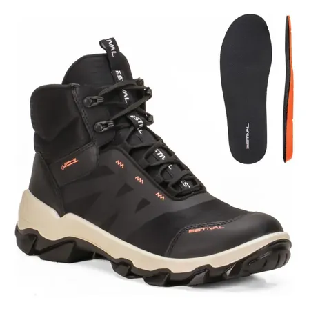 Bota De Segurança Estival Hybrid Hb40001s1 + Palmilha De Gel