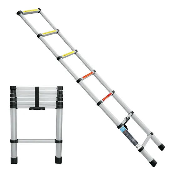 Escalera Telescópica, 7 Peldaños, Tipo Ii, Cpd 102kg 101903