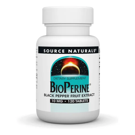 Pimienta Negra Bioperine De Supplement Source Naturals, 10 M