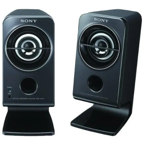 Par De Cornetas Sony. Activas, Estéreo 2.0. Megabass