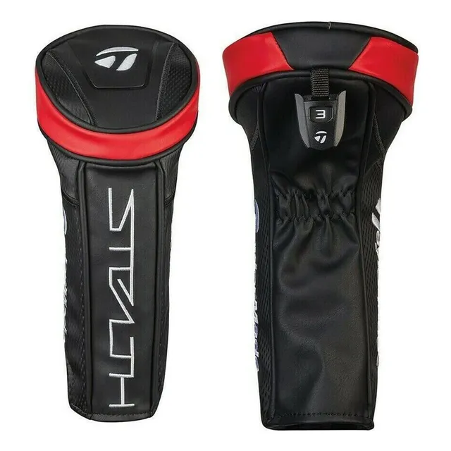 Taylormade Funda Para Cabeza Golf Stealth Negro Rojo Fairway