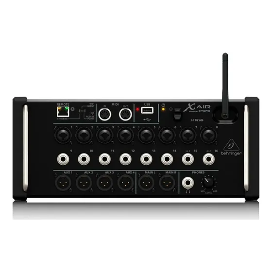 Behringer Xr16 Mesa Digital E Interface De Áudio Multipista