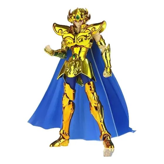 Boneco Cloth Myth Aiolia De Leão Modelo Anime Zodíaco Seiya