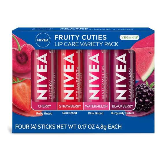Nivea - Cuidado De Labios, Variedad De Frutas
