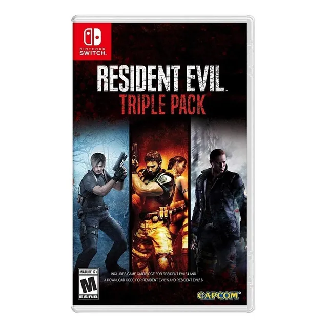 Resident Evil Triple Pack Standard Edition Nintendo Switch Físico