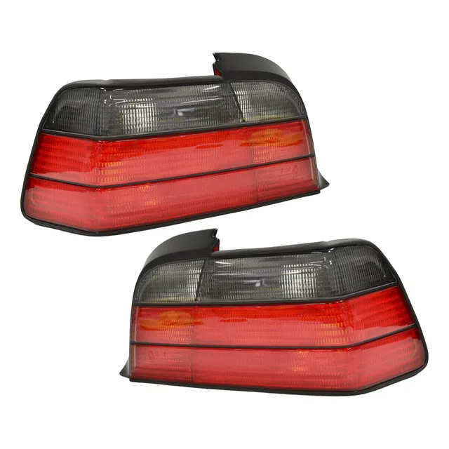 Spec-d Tuning Luz Trasera Lente Ahumada Roja Para Bmw E36 3