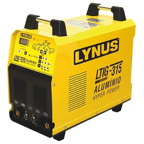 Máquina Inversora De Solda Tig Alumínio Ltig-315 220v Lynus Cor Amarelo 15606.3