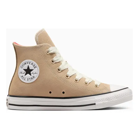Zapatillas Para Mujer Ajuste Cordones Color Marrón Converse