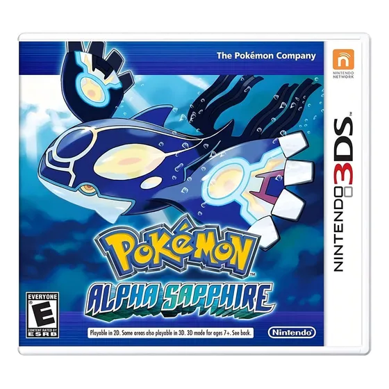 Pokémon Alpha Sapphire Standard Edition Nintendo 3DS Físico