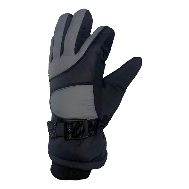 Guantes Niños Frio Nieve Impermeables Acolchados Jeans710
