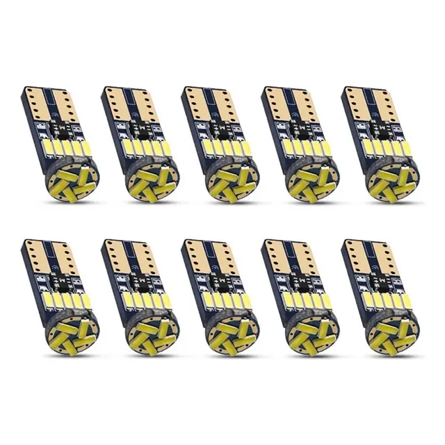 10 Led T10, Cocuyos Canbus Alta Intensidad Carro/moto 10unds