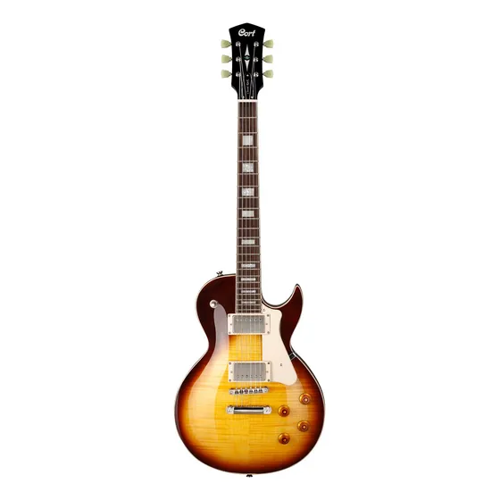 Guitarra elétrica Cort CR Series CR250 de mogno vintage explosion com diapasão de jatobá