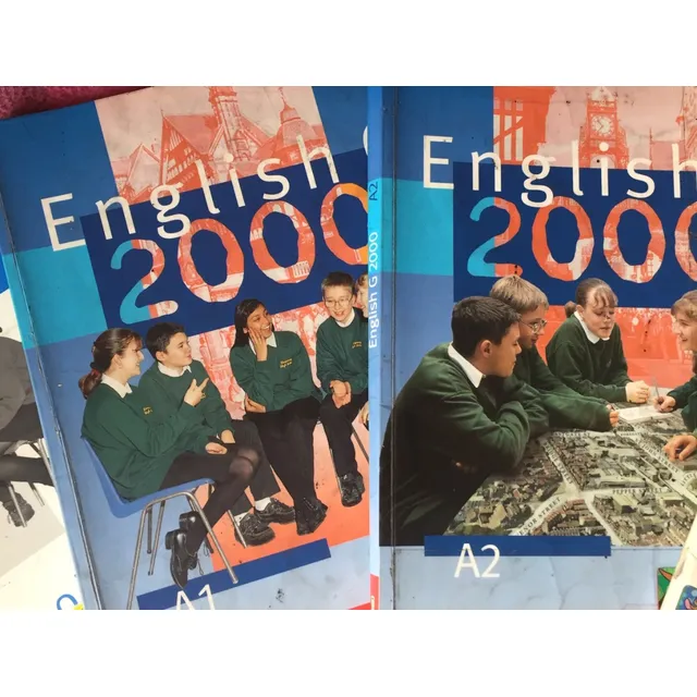 Pack: Libros De Aprendizaje Ingles (alemán) A1 A2 A4 A5 A6