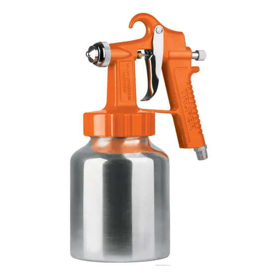 Pistola P/pintar Baja Presión, Naranja, 19000 50psi Truper