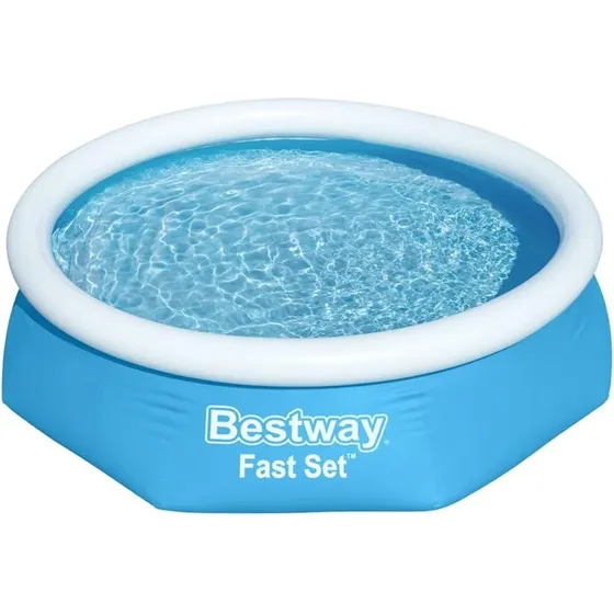 Piscina Inflable Bestway Fast Set 2.44m X 61cm Nueva De Caja